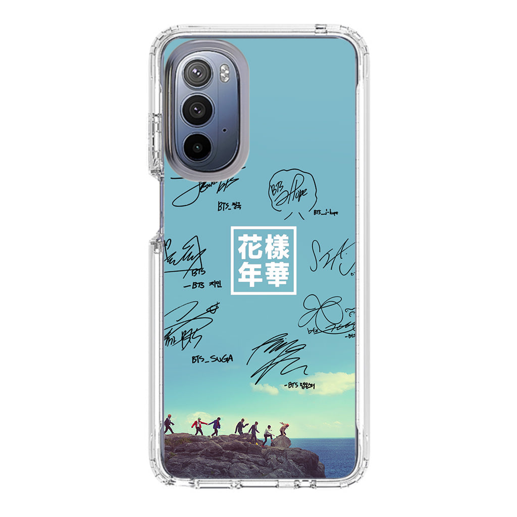 BTS Signature Motorola Moto G Stylus 5G 2022 Case