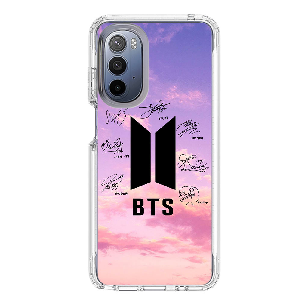 BTS Signature 2 Motorola Moto G Stylus 5G 2022 Case