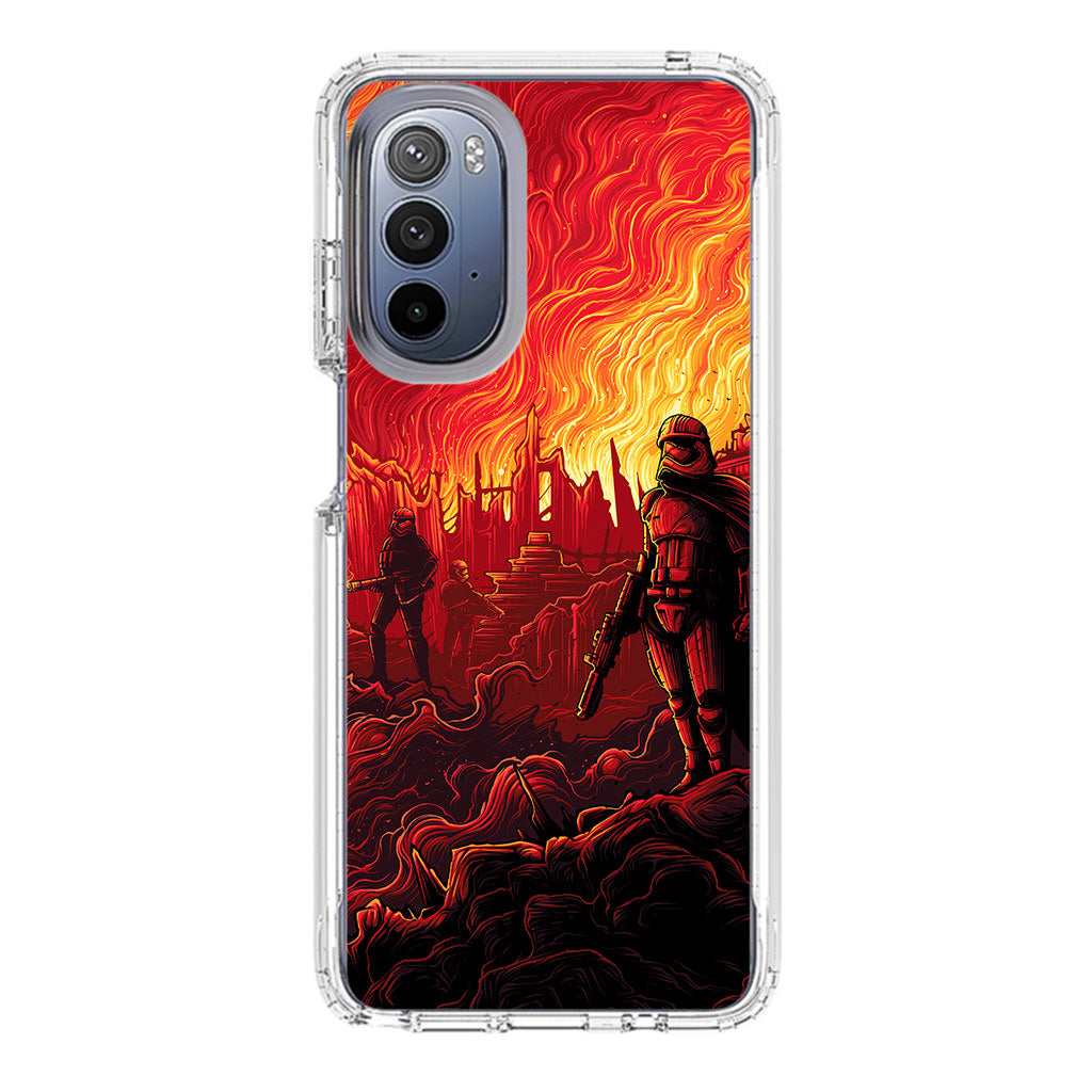 Captain Phasma Art Motorola Moto G Stylus 5G 2022 Case