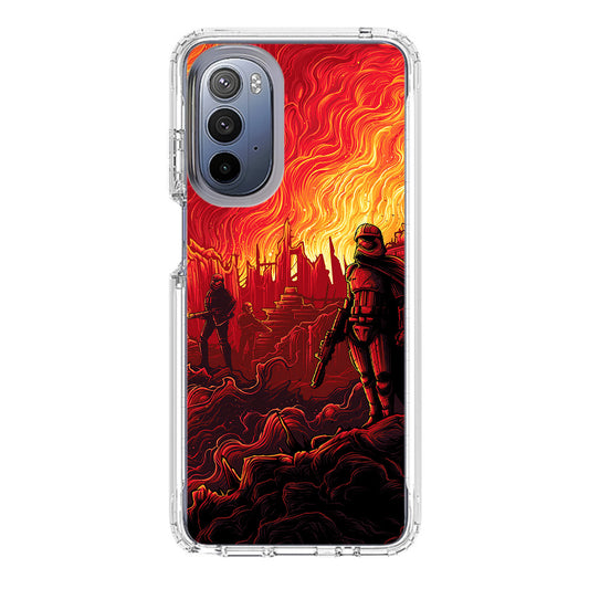 Captain Phasma Art Motorola Moto G Stylus 5G 2022 Case