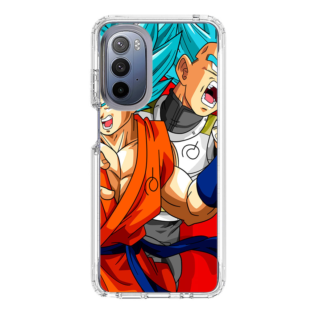 Dragon Ball Super SSGSS Goku And Vegeta Motorola Moto G Stylus 5G 2022 Case