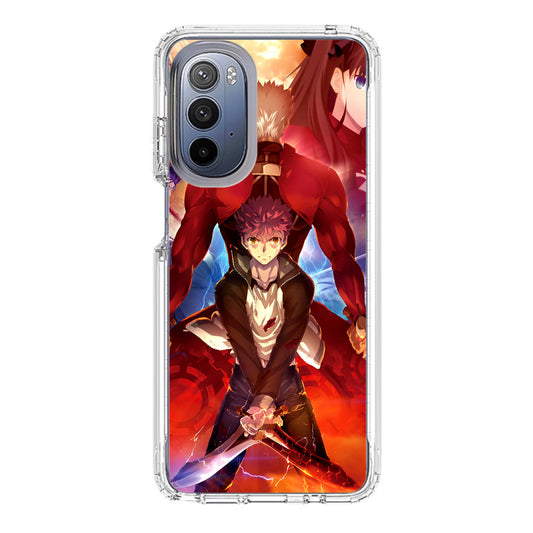 Fate/Stay Night Unlimited Blade Works Motorola Moto G Stylus 5G 2022 Case