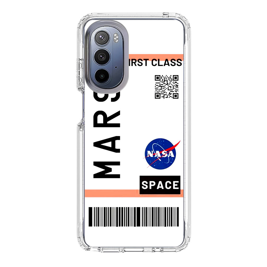 First Class Ticket To Mars Motorola Moto G Stylus 5G 2022 Case