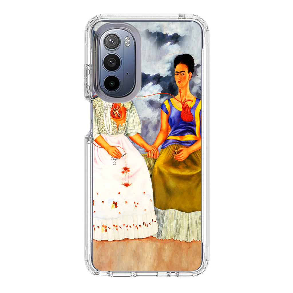 Frida Kahlo The Two Fridas Motorola Moto G Stylus 5G 2022 Case