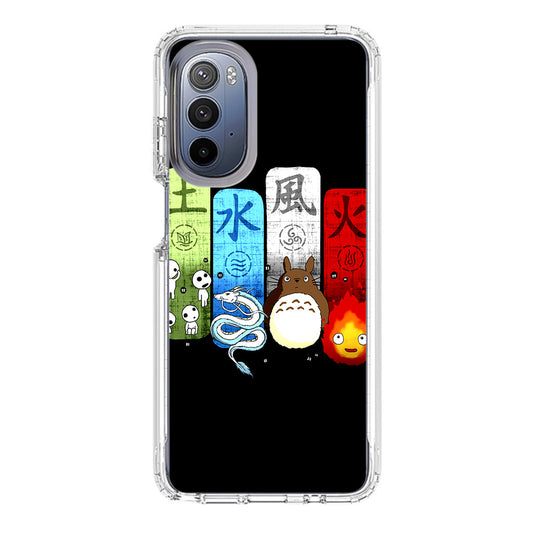 Ghibli Elemental Charms Motorola Moto G Stylus 5G 2022 Case