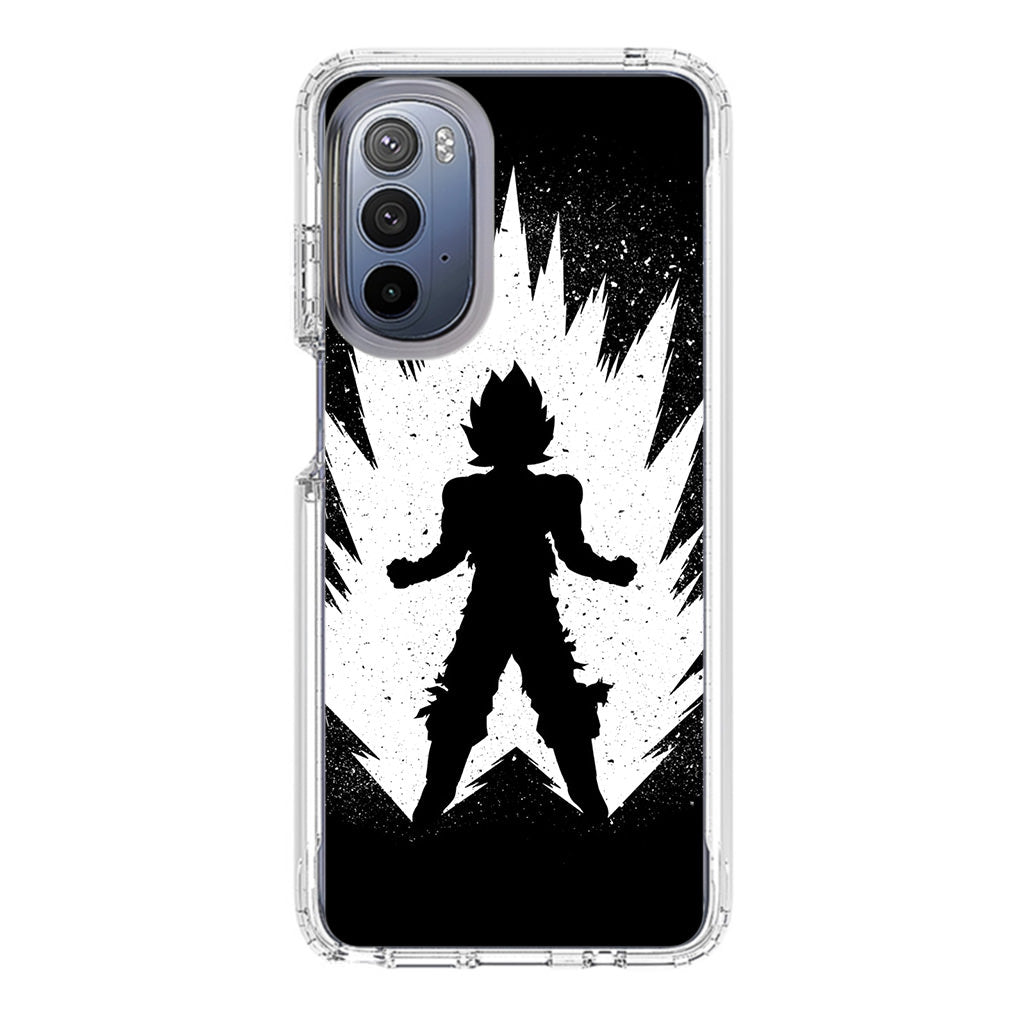 Goku Super Saiyan Black White Motorola Moto G Stylus 5G 2022 Case