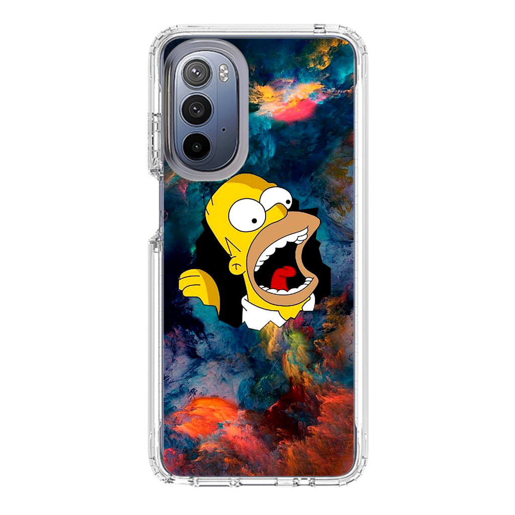 Homer Behind The Black Hole Motorola Moto G Stylus 5G 2022 Case