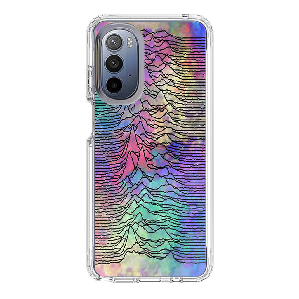 Joy Division Unknown Pleasures Colorful Motorola Moto G Stylus 5G 2022 Case