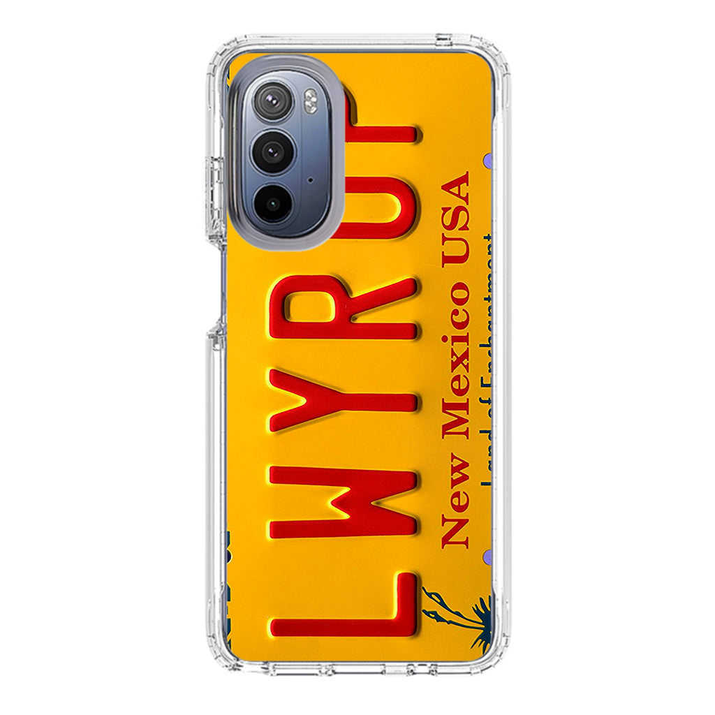 LWYRUP License Plate Motorola Moto G Stylus 5G 2022 Case