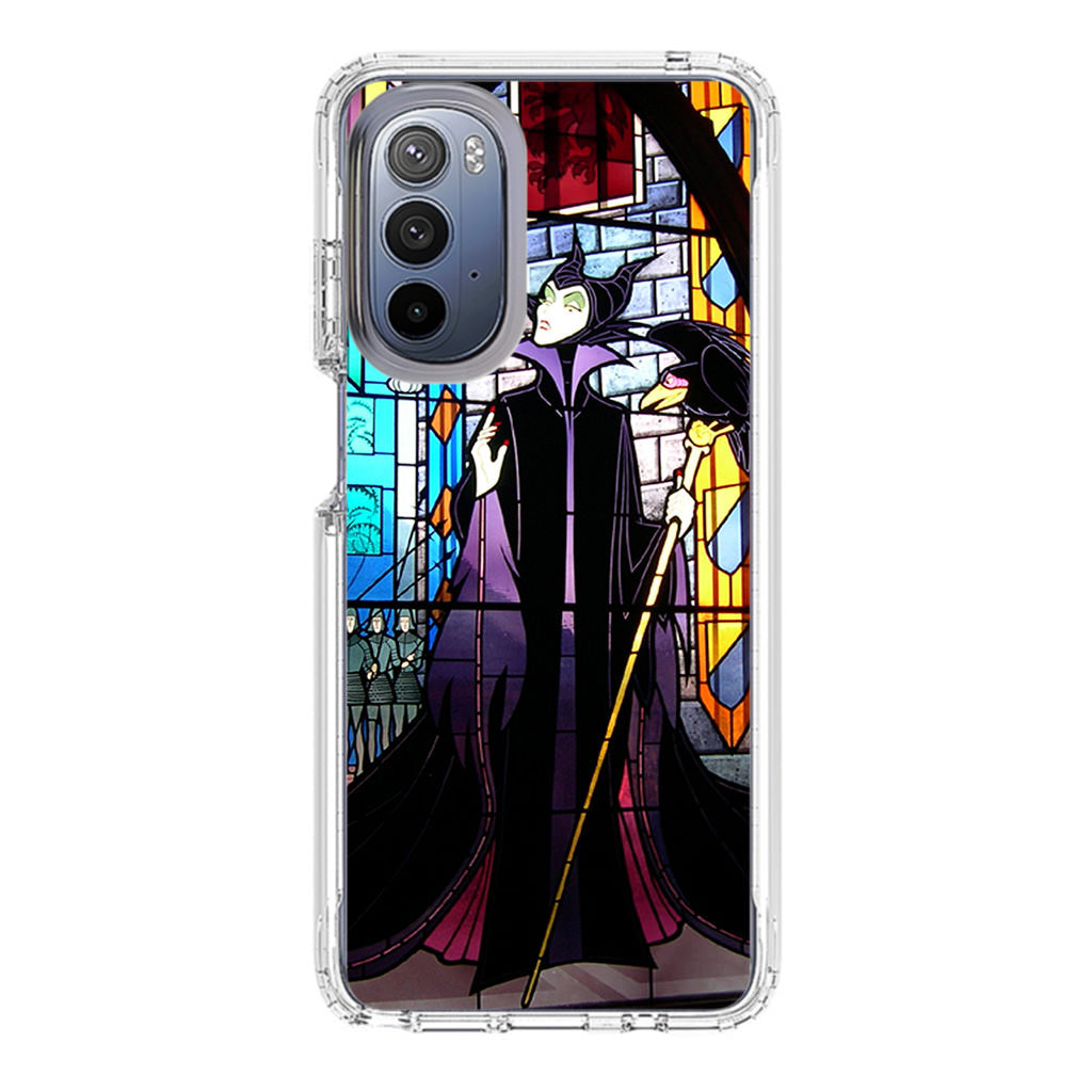 Maleficent Sleeping Beauty Glass Art Motorola Moto G Stylus 5G 2022 Case