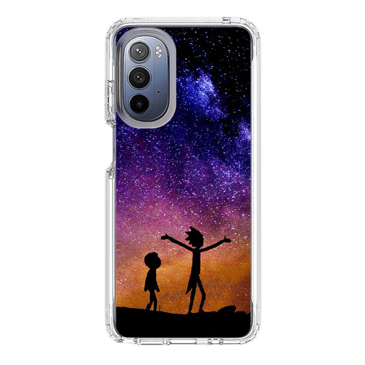 Morty Space Nebula Motorola Moto G Stylus 5G 2022 Case