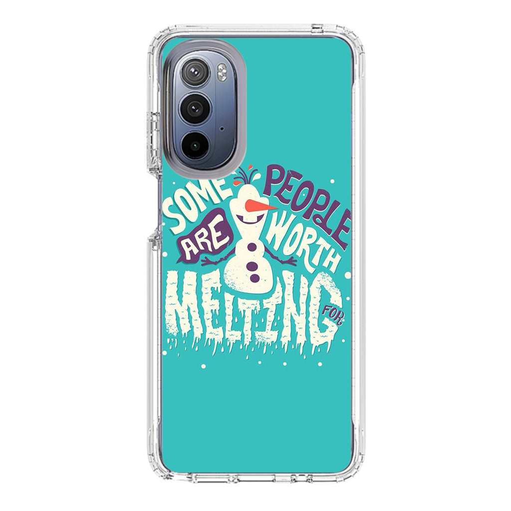 Olaf Frozen Is Melting Motorola Moto G Stylus 5G 2022 Case