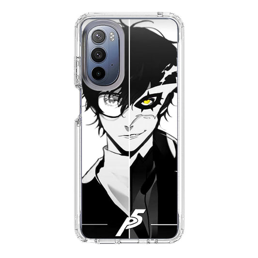 Protagonist Transform Black White Motorola Moto G Stylus 5G 2022 Case