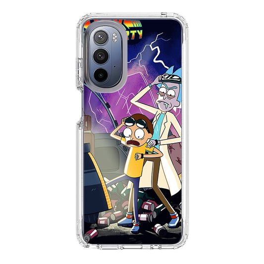 Rick And Morty Back To The Future Motorola Moto G Stylus 5G 2022 Case