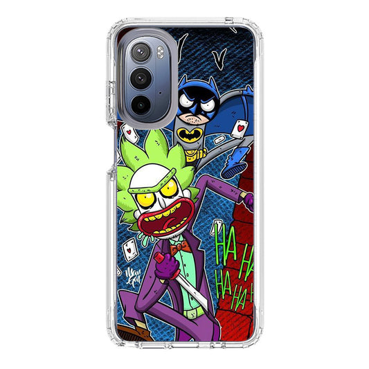 Rick And Morty Bat And Joker Clown Motorola Moto G Stylus 5G 2022 Case