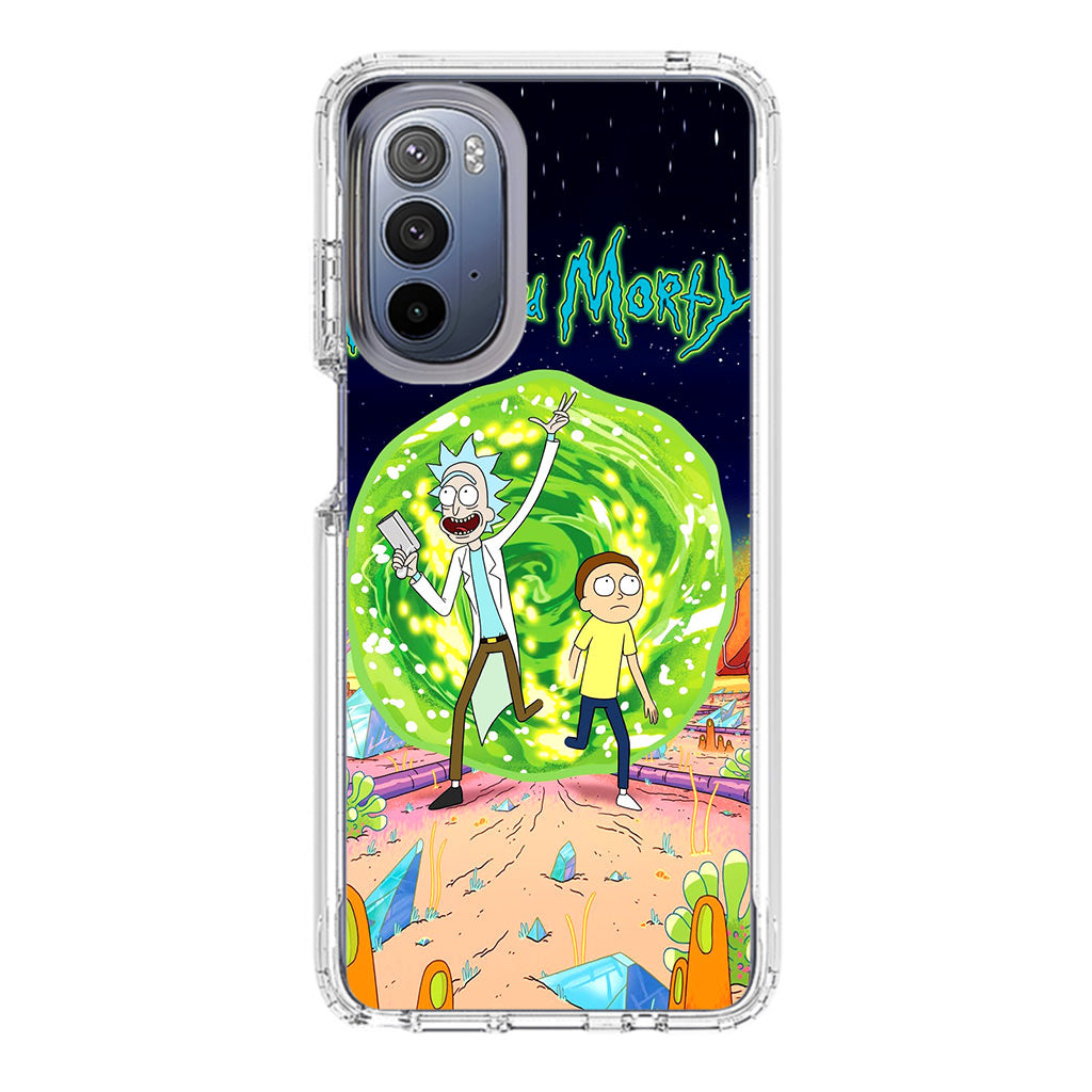 Rick And Morty Portal Gun Motorola Moto G Stylus 5G 2022 Case