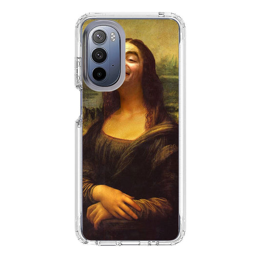 Rowan Atkinson Monalisa Funny Motorola Moto G Stylus 5G 2022 Case