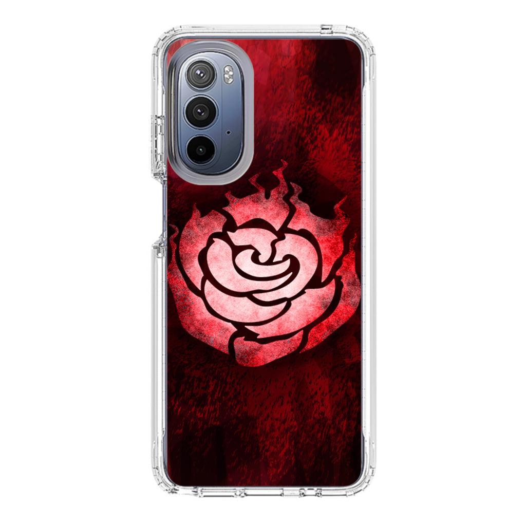 RWBY Ruby Rose Symbol Motorola Moto G Stylus 5G 2022 Case