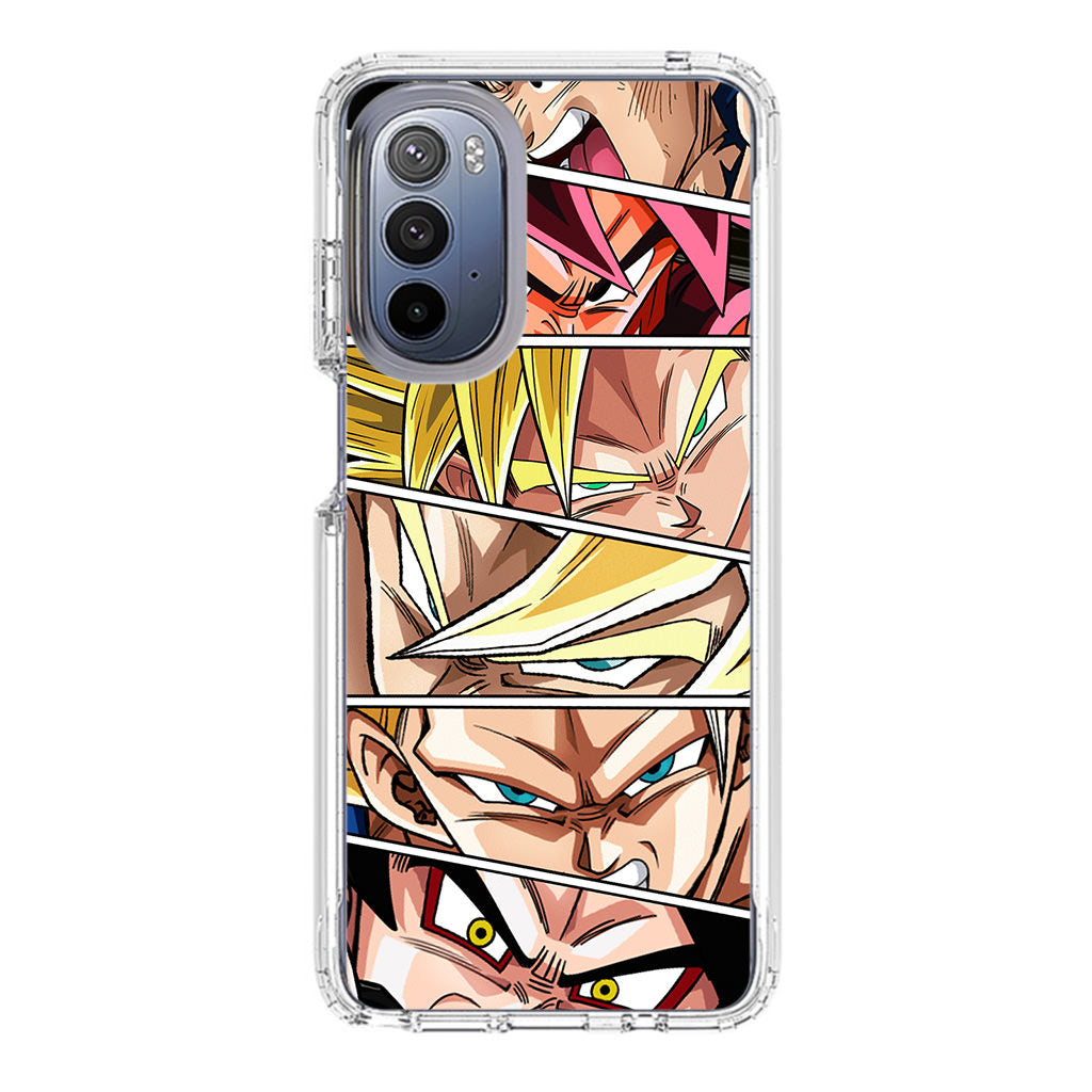 Son Goku Forms Motorola Moto G Stylus 5G 2022 Case