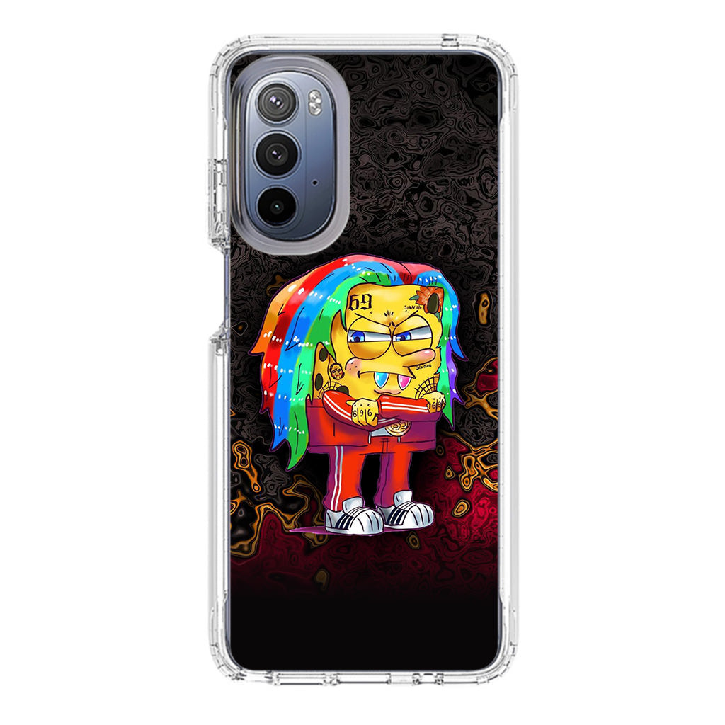 Sponge Hypebeast 69 Mode Motorola Moto G Stylus 5G 2022 Case