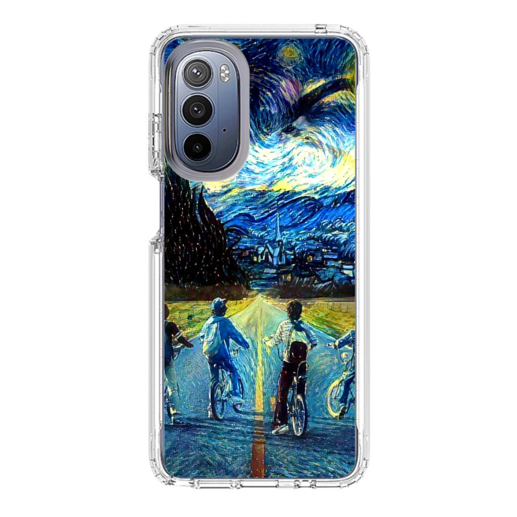 Stranger At Starry Night Motorola Moto G Stylus 5G 2022 Case