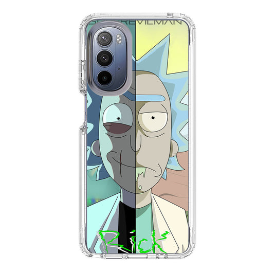 Super Evil Man Rick And Rick Motorola Moto G Stylus 5G 2022 Case