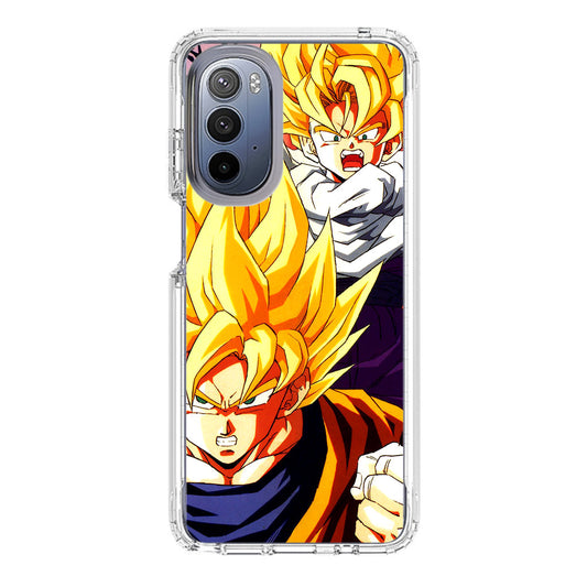 Super Saiyan Goku And Gohan Motorola Moto G Stylus 5G 2022 Case