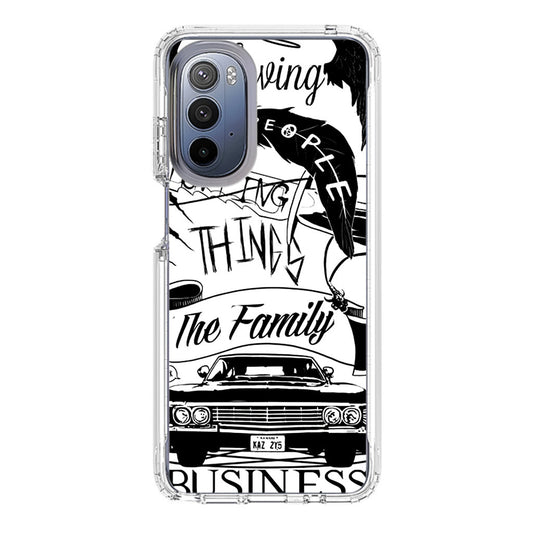 Supernatural Family Business Saving People Motorola Moto G Stylus 5G 2022 Case