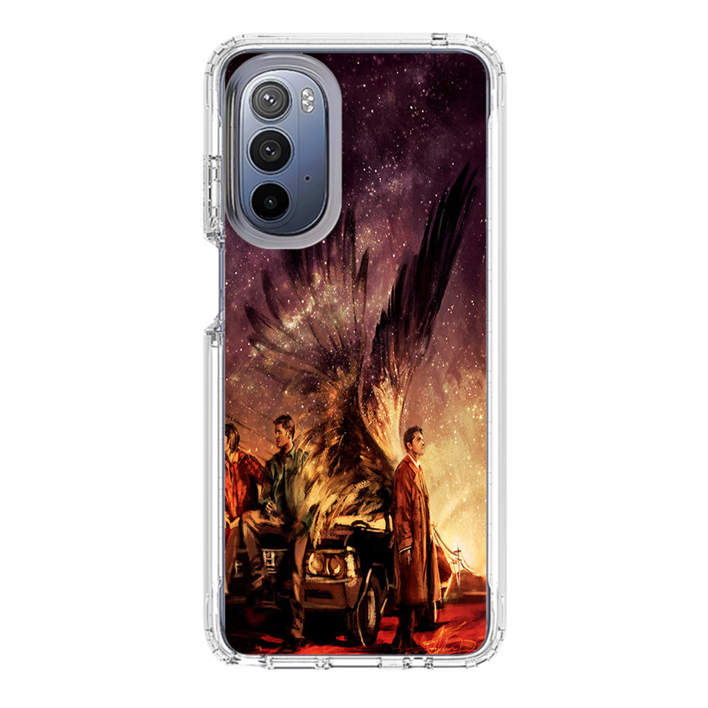 Supernatural Painting Art Motorola Moto G Stylus 5G 2022 Case