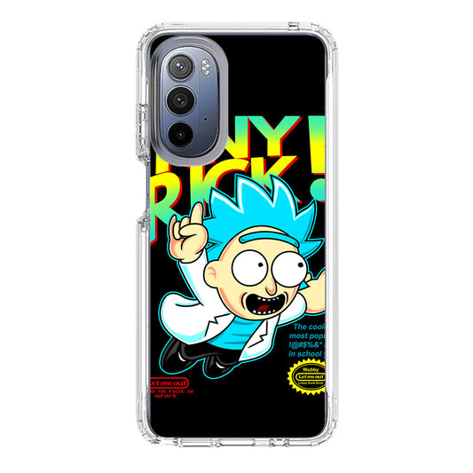 Tiny Rick Let Me Out Motorola Moto G Stylus 5G 2022 Case