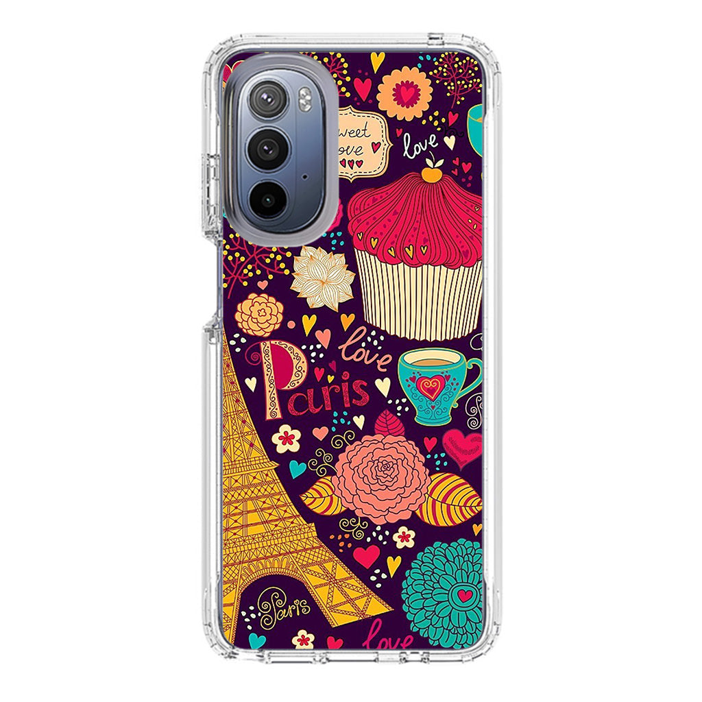 Vintage Love In Paris Motorola Moto G Stylus 5G 2022 Case