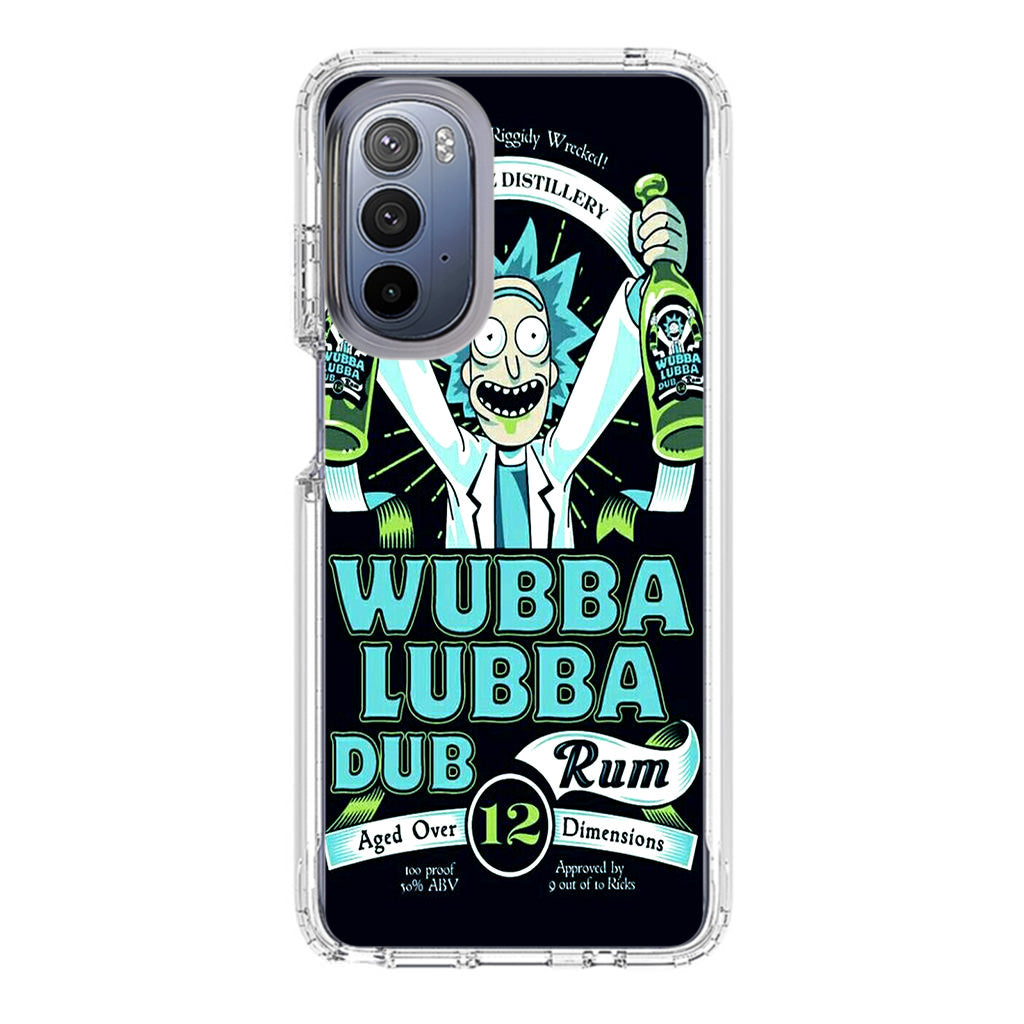 Wubba Lubba Dub Rum Motorola Moto G Stylus 5G 2022 Case