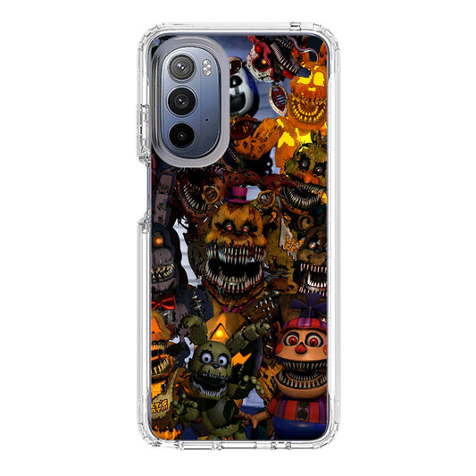 Five Nights at Freddy's Scary Characters Motorola Moto G Stylus 5G 2022 Case