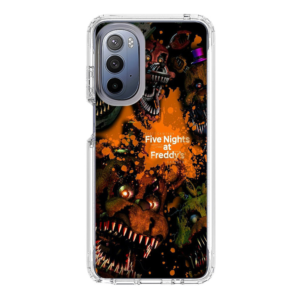 Five Nights at Freddy's Scary Motorola Moto G Stylus 5G 2022 Case