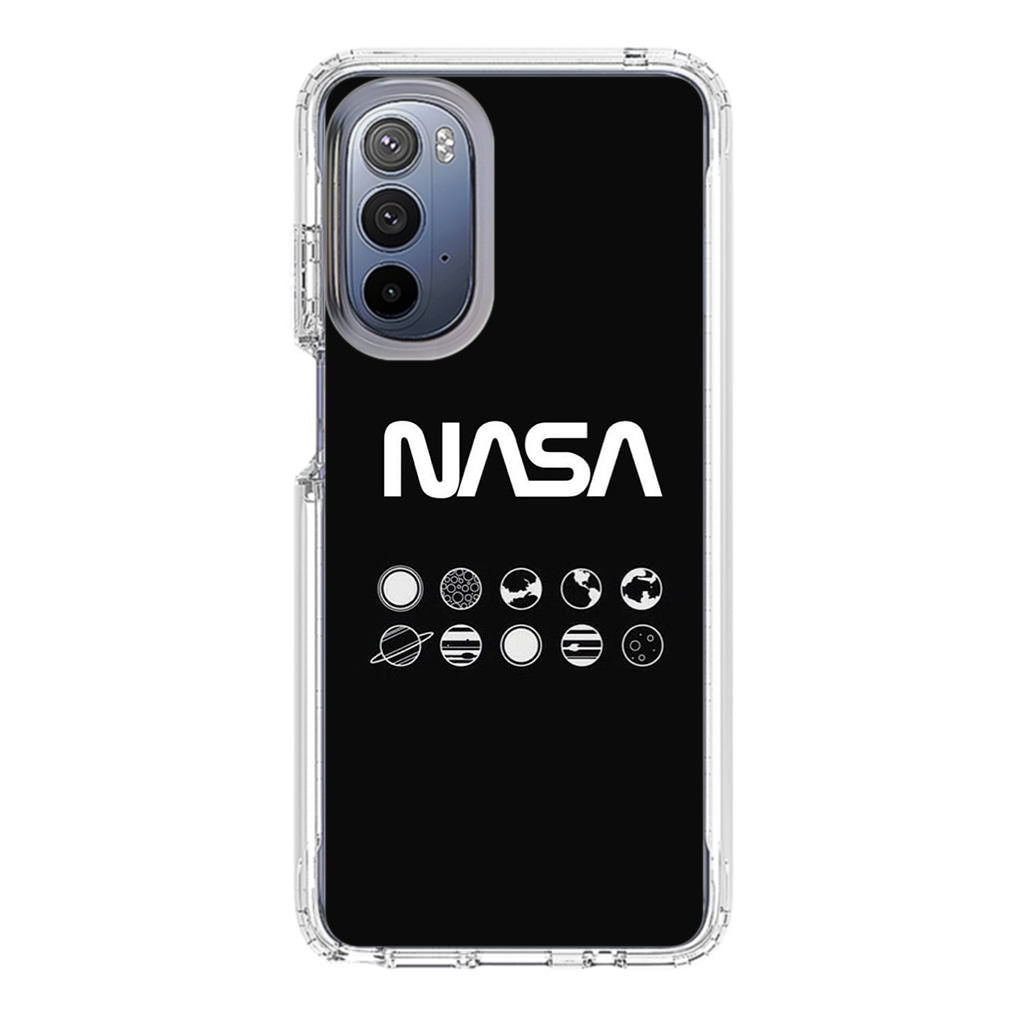 NASA Minimalist Motorola Moto G Stylus 5G 2022 Case