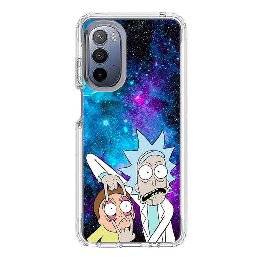 Rick And Morty Open Your Eyes Motorola Moto G Stylus 5G 2022 Case