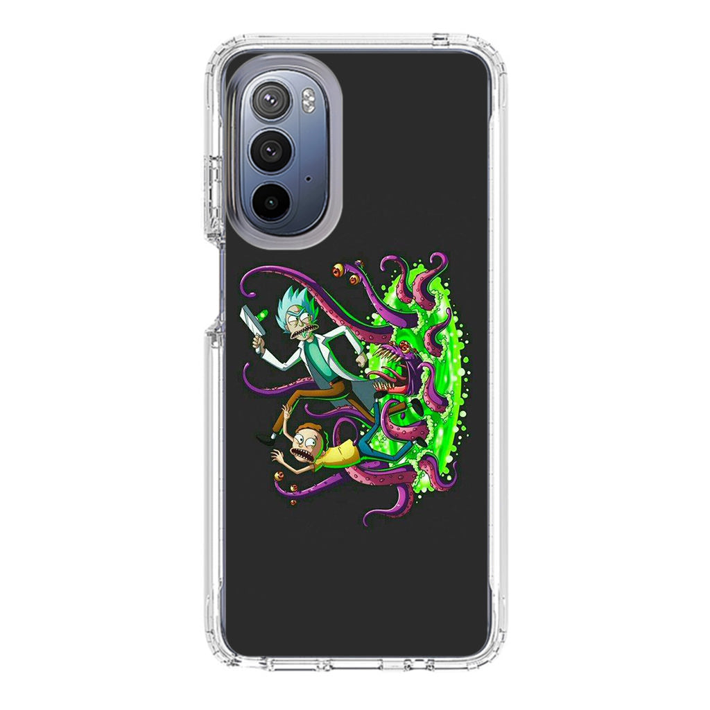 Rick And Morty Pass Through The Portal Motorola Moto G Stylus 5G 2022 Case