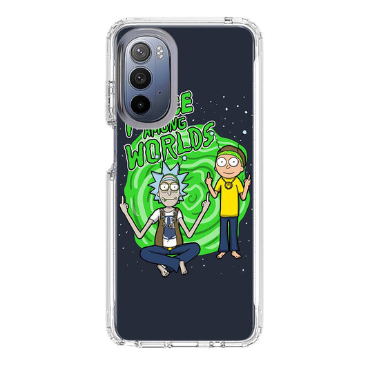 Rick And Morty Peace Among Worlds Motorola Moto G Stylus 5G 2022 Case