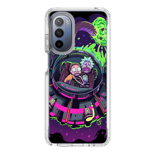 Rick And Morty Spaceship Motorola Moto G Stylus 5G 2022 Case