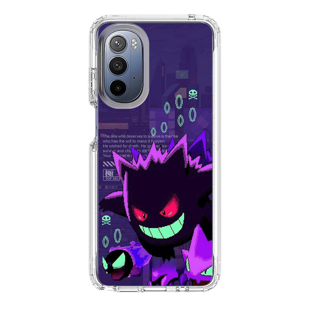 Gengar Pixel Art Motorola Moto G Stylus 5G 2022 Case